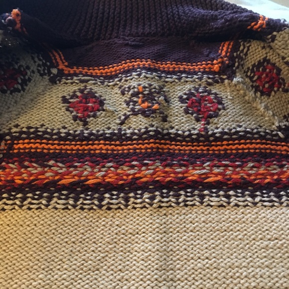 Vintage HANDKNIT CURLING SWEATER Wool unisex - Picture 13 of 16